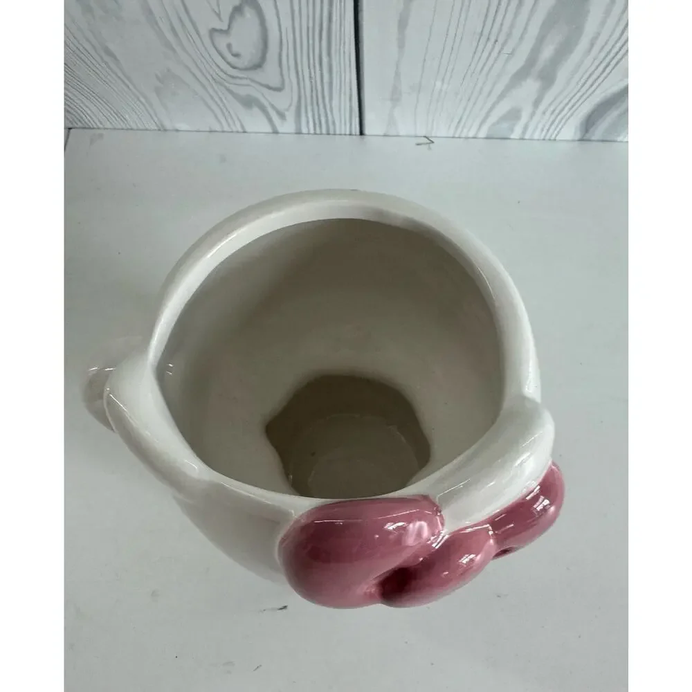 Sanrio 3D Hello Kitty Full Body Bow Pink Purple 20oz Tall Mug Cup NEW